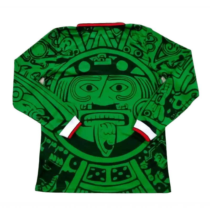 Mexico Retro Long Sleeve 1998 Home Classic Football Jersey SuperJerseysTK