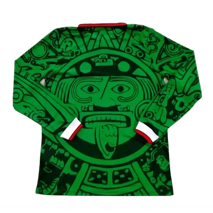 Mexico Retro Long Sleeve 1998 Home Classic Football Jersey SuperJerseysTK