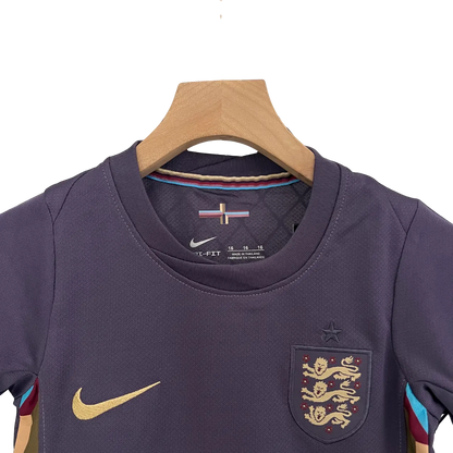 England 2024 Kids' Away Football Jersey - A Stylish Choice for Young Fans SuperJerseysTK