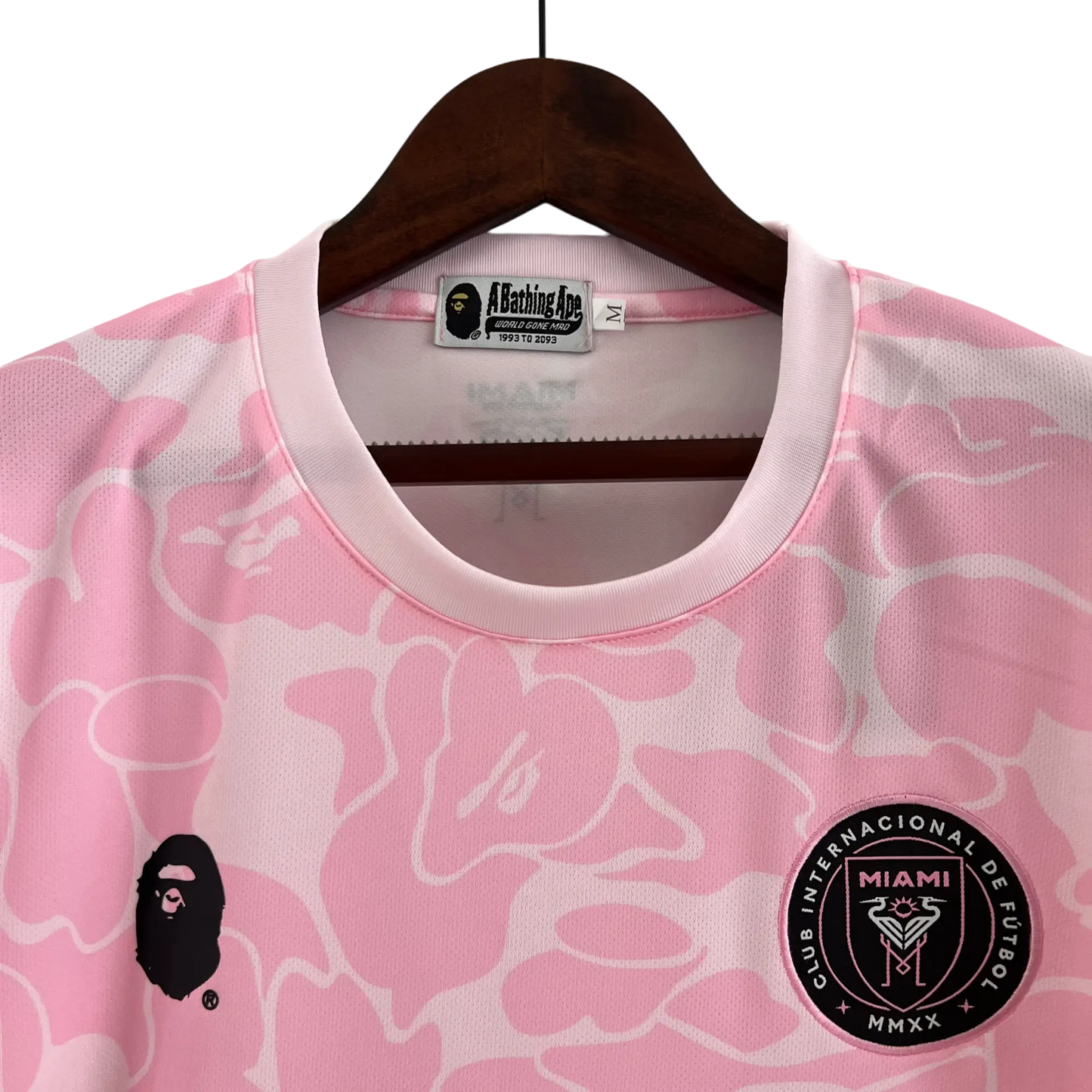 Inter Miami 2023 - 2024 Premium Bape Pink Football Jersey SuperjerseysTK