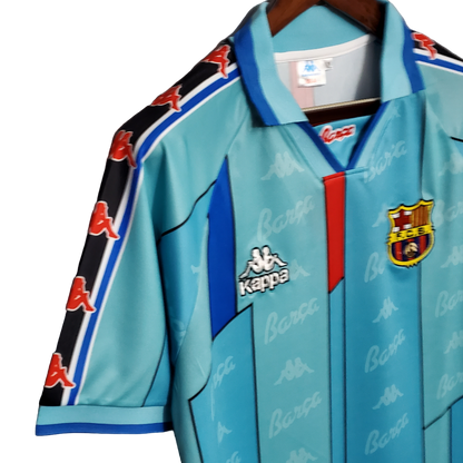 Retro Barcelona 96 - 97 Premium Away Football Jersey£¬ FCB SuperjerseysTK