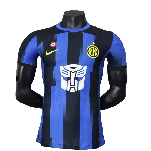 Inter Milan 23/24 Premium Transformers Edition Football Jersey