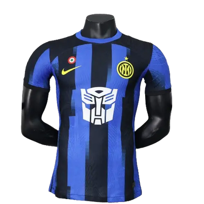 Inter Milan 23/24 Premium Transformers Edition Football Jersey