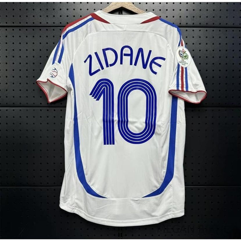 2006 World Cup France Zidane No.10 HomeShort Sleeve Soccer Jersey SuperJerseysTK