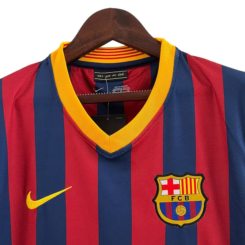 Retro Barcelona 2013 - 2014 Premium Home Football Jersey, unicef SuperjerseysTK