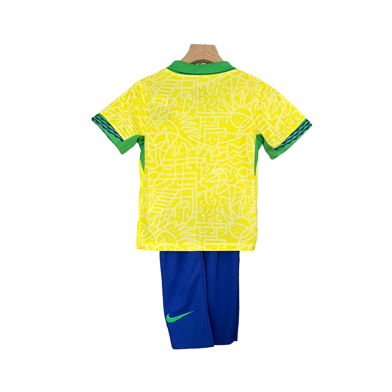 Brazil 2024 Kids' Iconic Home Premium Football Jersey - A Classic for Young Fans SuperJerseysTK