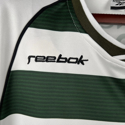 Sporting Lisbon Retro Long Sleeve 2001/03 Home Football Jersey SuperJerseysTK