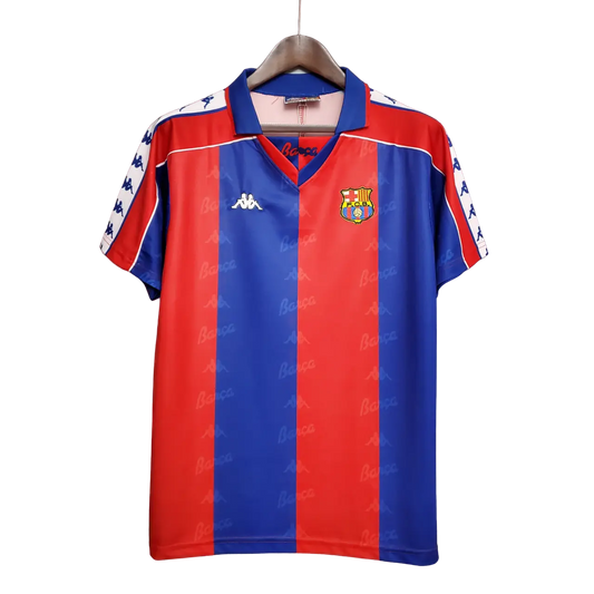 Barcelona Retro 1992 - 1995 Premium Home Football Jersey, FCB