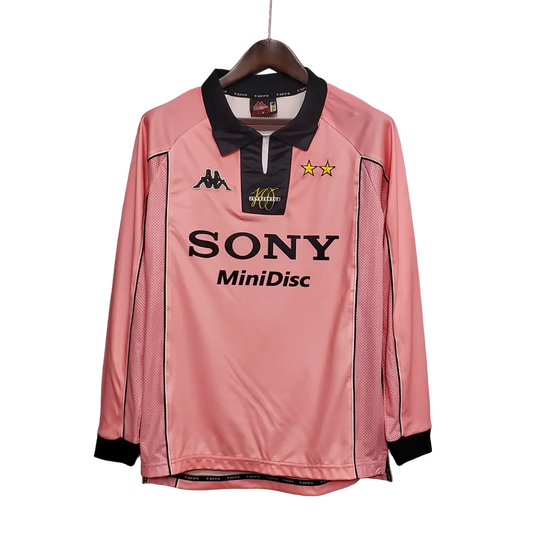 Juventus Long Sleeve Retro 1997/98 Away Classic Football Jersey