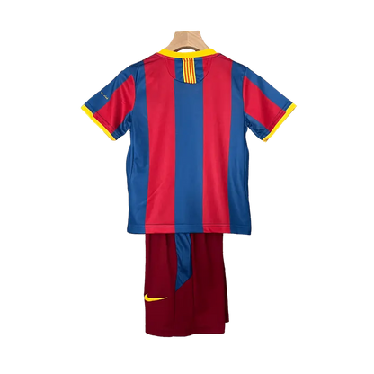 Spain 2010/11 Barcelona Kids' Iconic Home Premium Football Jersey - A Classic for Young Fans SuperJerseysTK