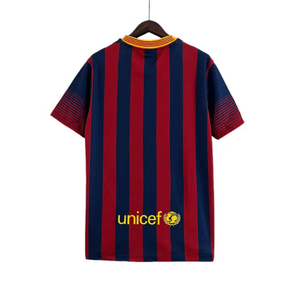 Retro Barcelona 2013 - 2014 Premium Home Football Jersey, unicef SuperjerseysTK