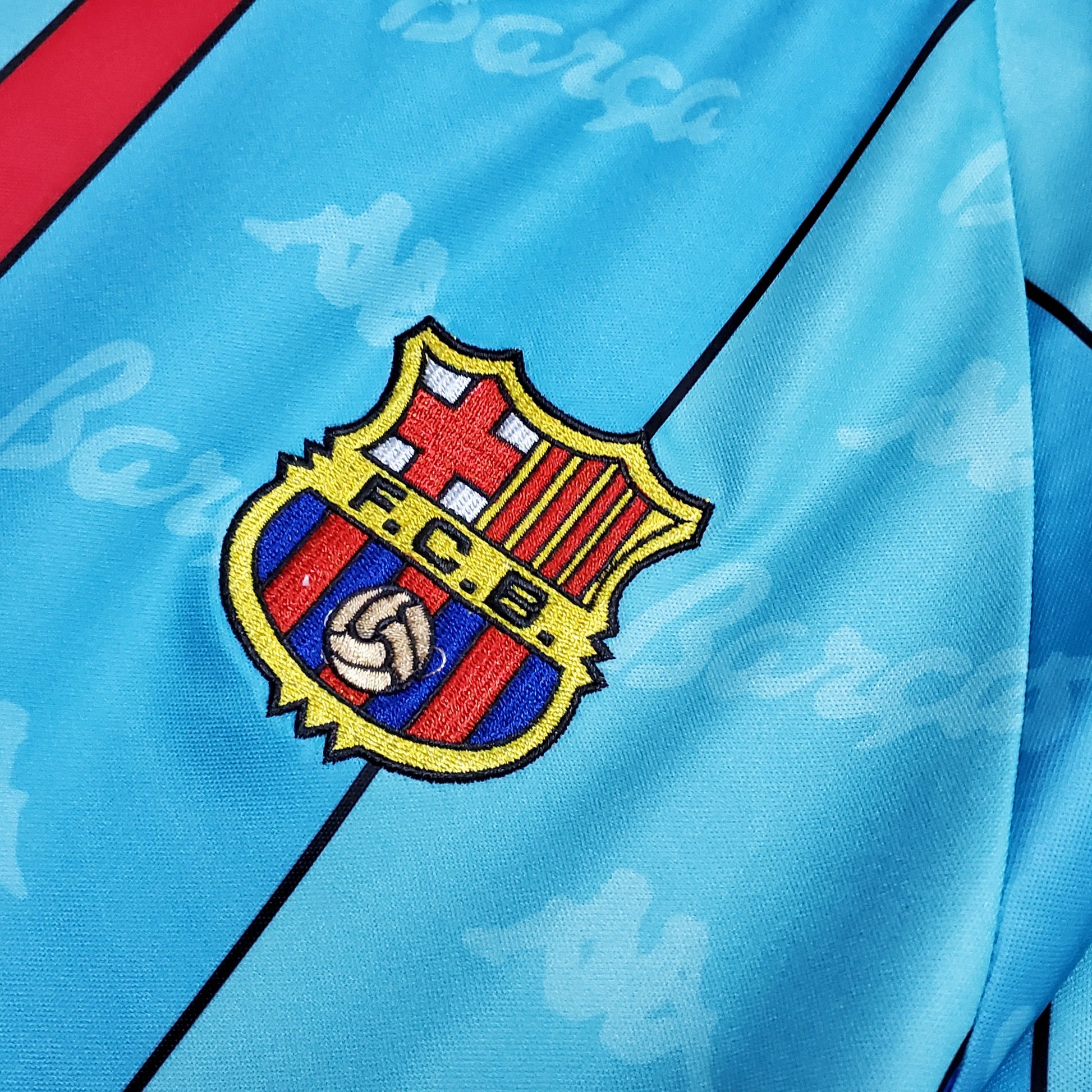 Retro Barcelona 96 - 97 Premium Away Football Jersey£¬ FCB SuperjerseysTK