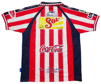 Chivas Retro 1999 - 2000 Premium Home Football Jersey SuperjerseysTK