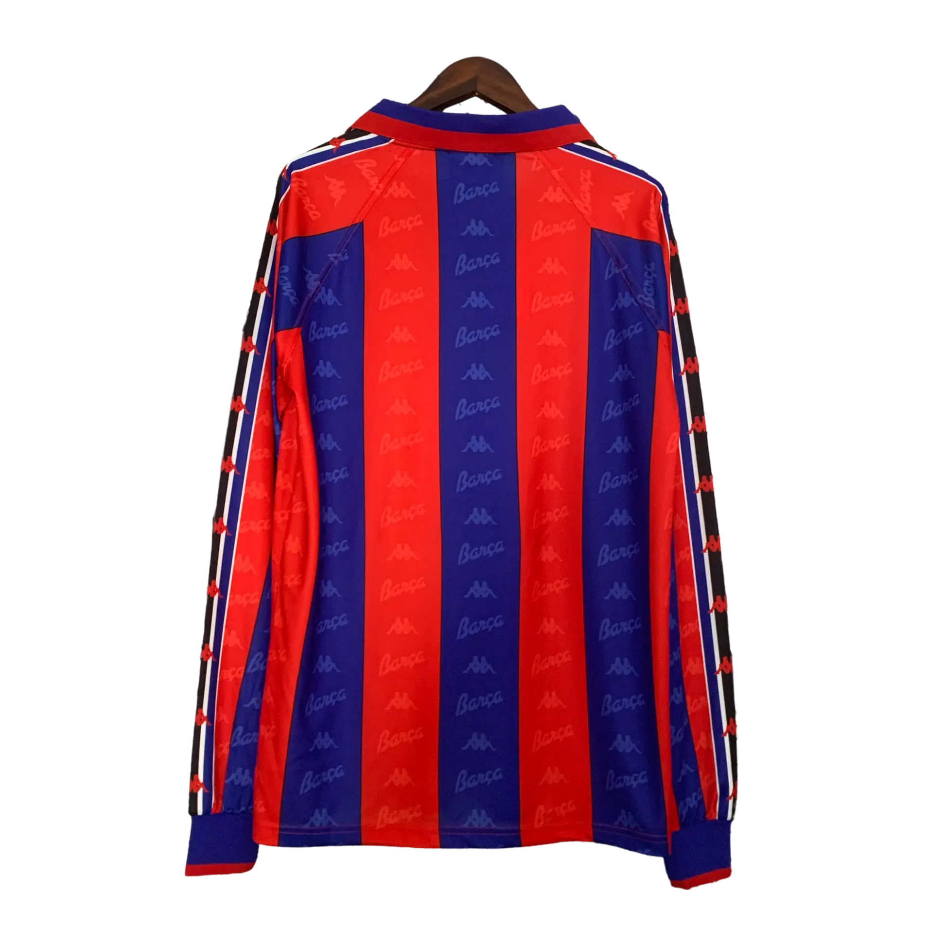 Barcelona Retro Long Sleeve 96/97 Home Classic Football Jersey - SuperJerseysTK