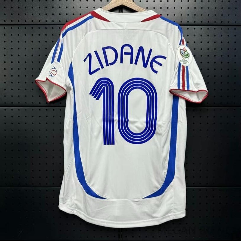 2006 World Cup France Zidane No.10 HomeShort Sleeve Soccer Jersey SuperJerseysTK