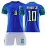 Mens/Kids 2022 Soccer Game Brazil Soccer #10 Jerseys Soccer Team Shirts SuperJerseysTK