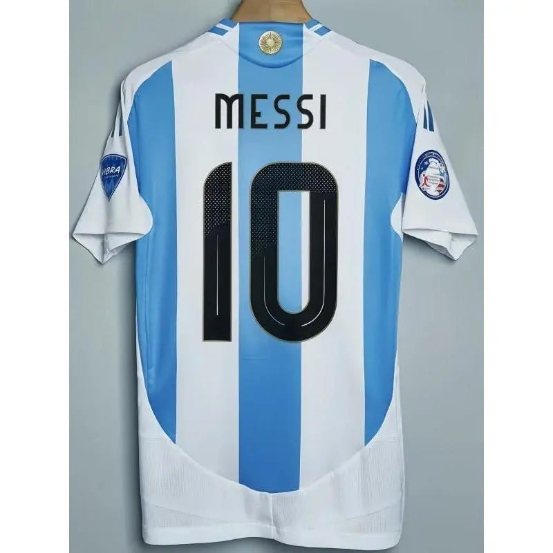 MESSI Argentina 2024 Copa America No.10 home football jersey fan edition SuperJerseysTK