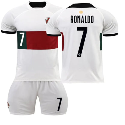 Mens/Kids 2022 Soccer World Cup Portugal Fans #7 Jerseys Football Team Shirts SuperJerseysTK