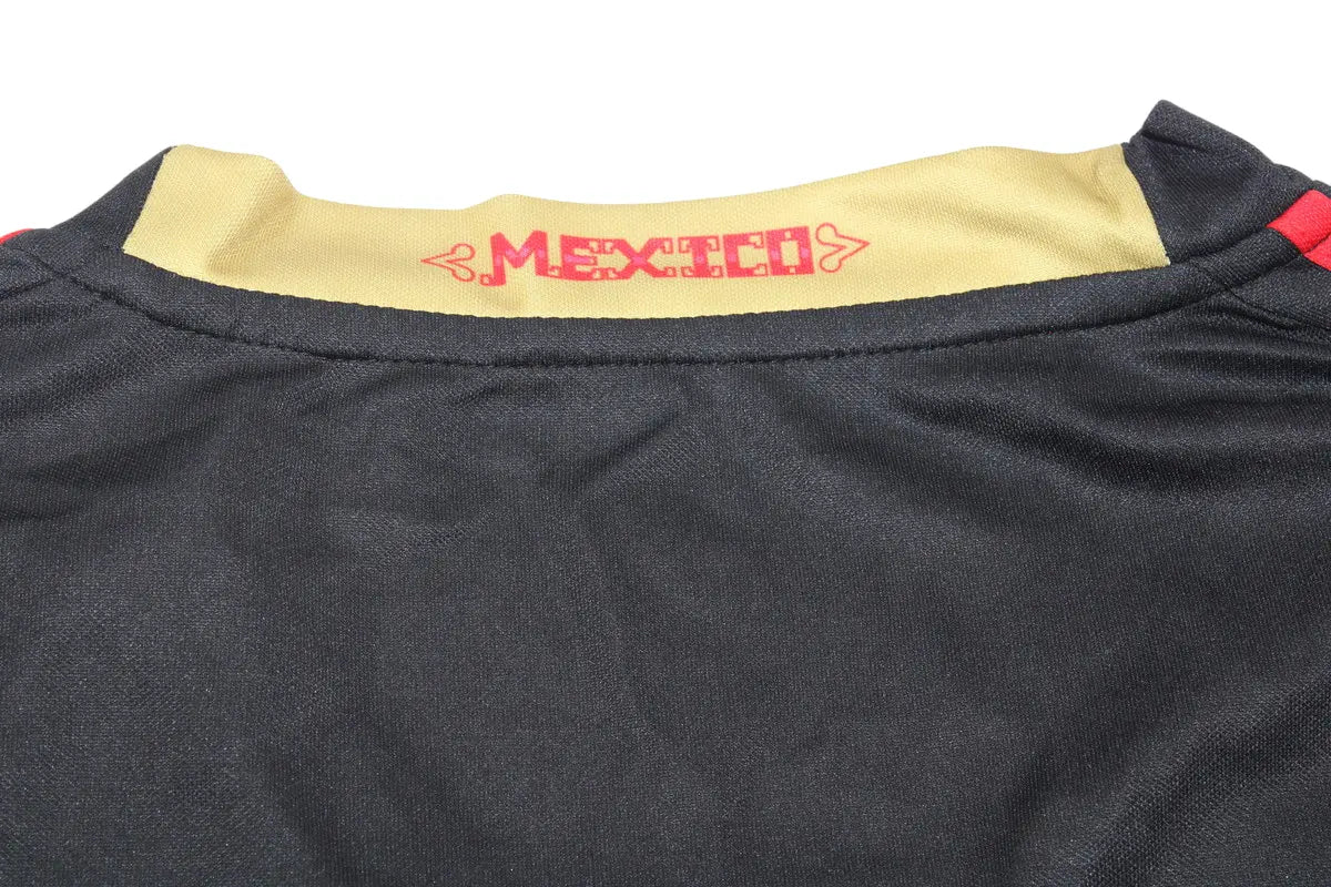 Mexico Retro 2011 Long Sleeve Away Football Jersey SuperJerseysTK