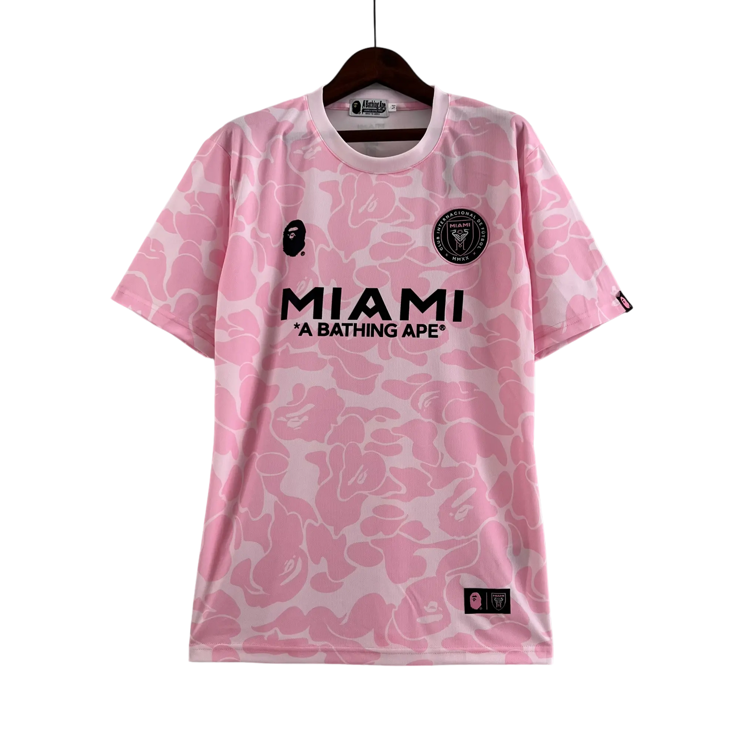 Inter Miami 2023 - 2024 Premium Bape Pink Football Jersey