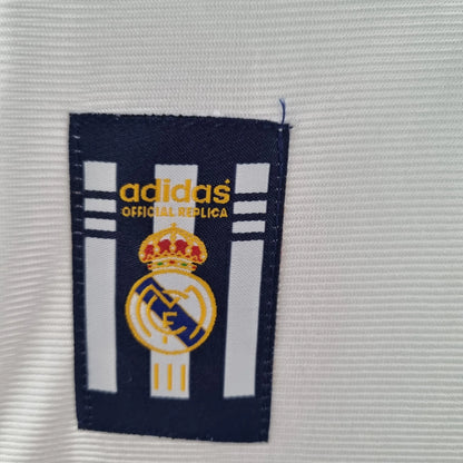 Real Madrid Retro 1998 - 2000 Premium Home Football Jersey SuperjerseysTK