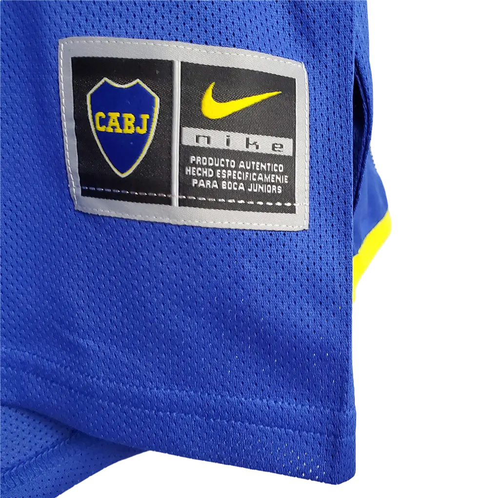 Boca Juniors Retro 03/04 Long Sleeve Premium Home Classic Football Jersey SuperJerseysTK