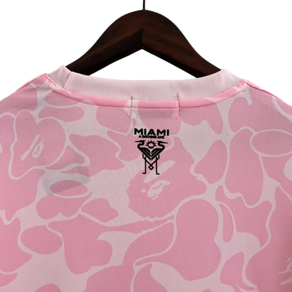 Inter Miami 2023 - 2024 Premium Bape Pink Football Jersey SuperjerseysTK