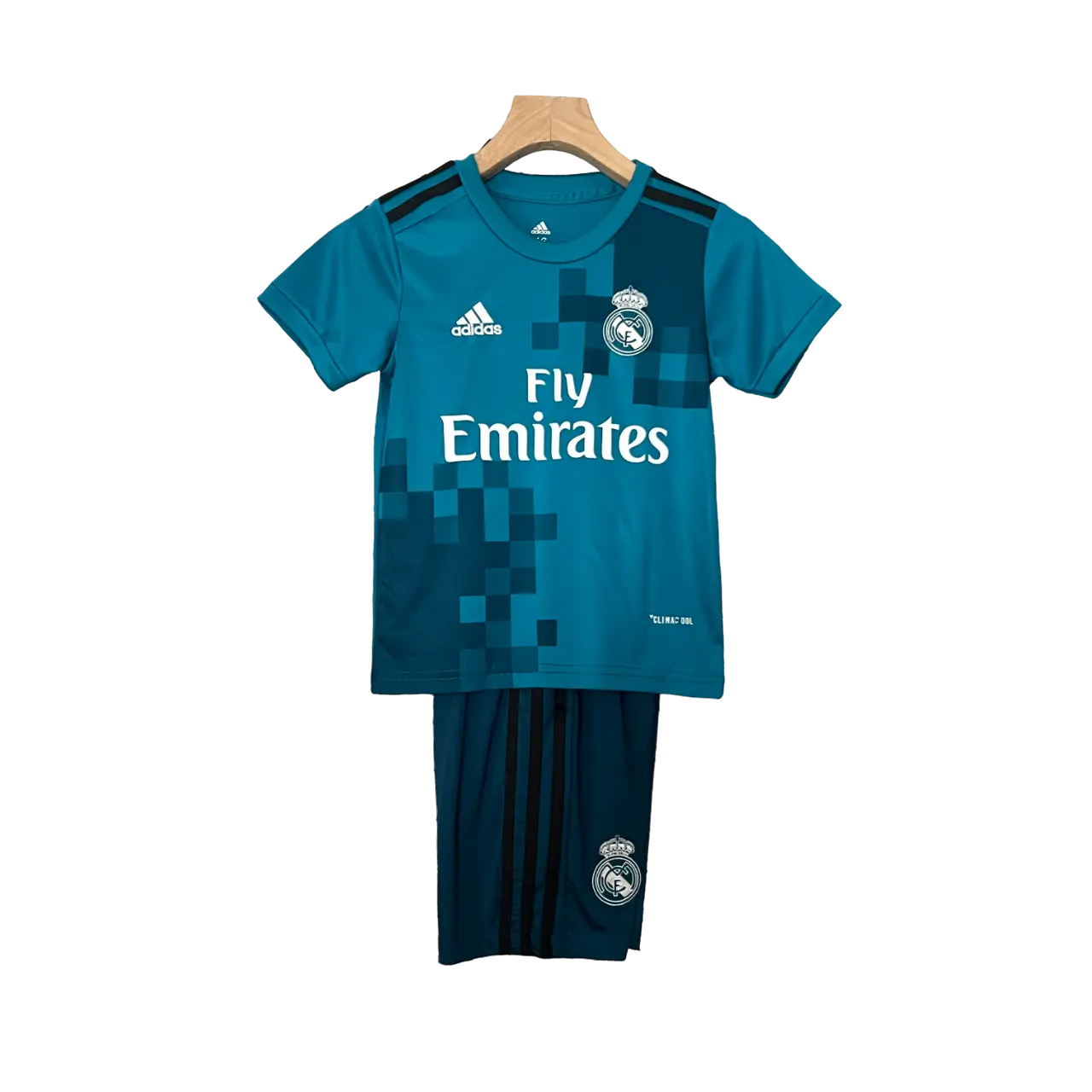 Spain 2017/18 Real Madrid Kids' Third Away Football Jersey - A Stylish Delight for Young Fans