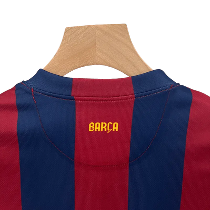 Spain Barcelona 2014/15 Kids' Iconic Home Premium Football Jersey - A Classic for Young Fans SuperJerseysTK