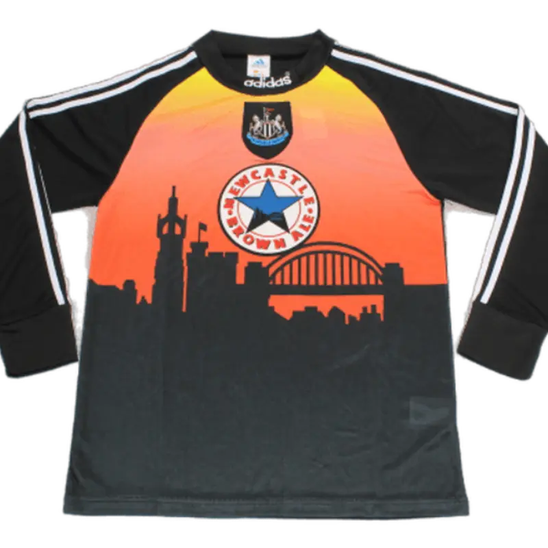 Newcastle United Retro 96/97 Orange Long Sleeves Premium GK Jersey SuperJerseysTK