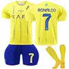 XNB 2023-2024 Al-Nassr FC Home Jersey #10 Mane Sportswear Soccer Jersey Activewear Set SuperJerseysTK