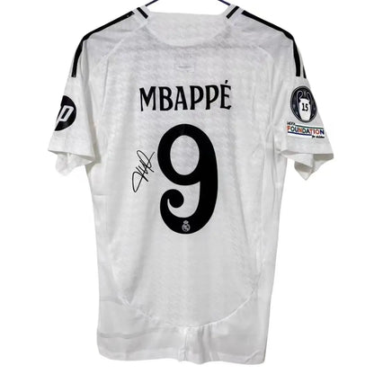 24-25Madrid Mbappe printed signed football jerseys SuperJerseysTK