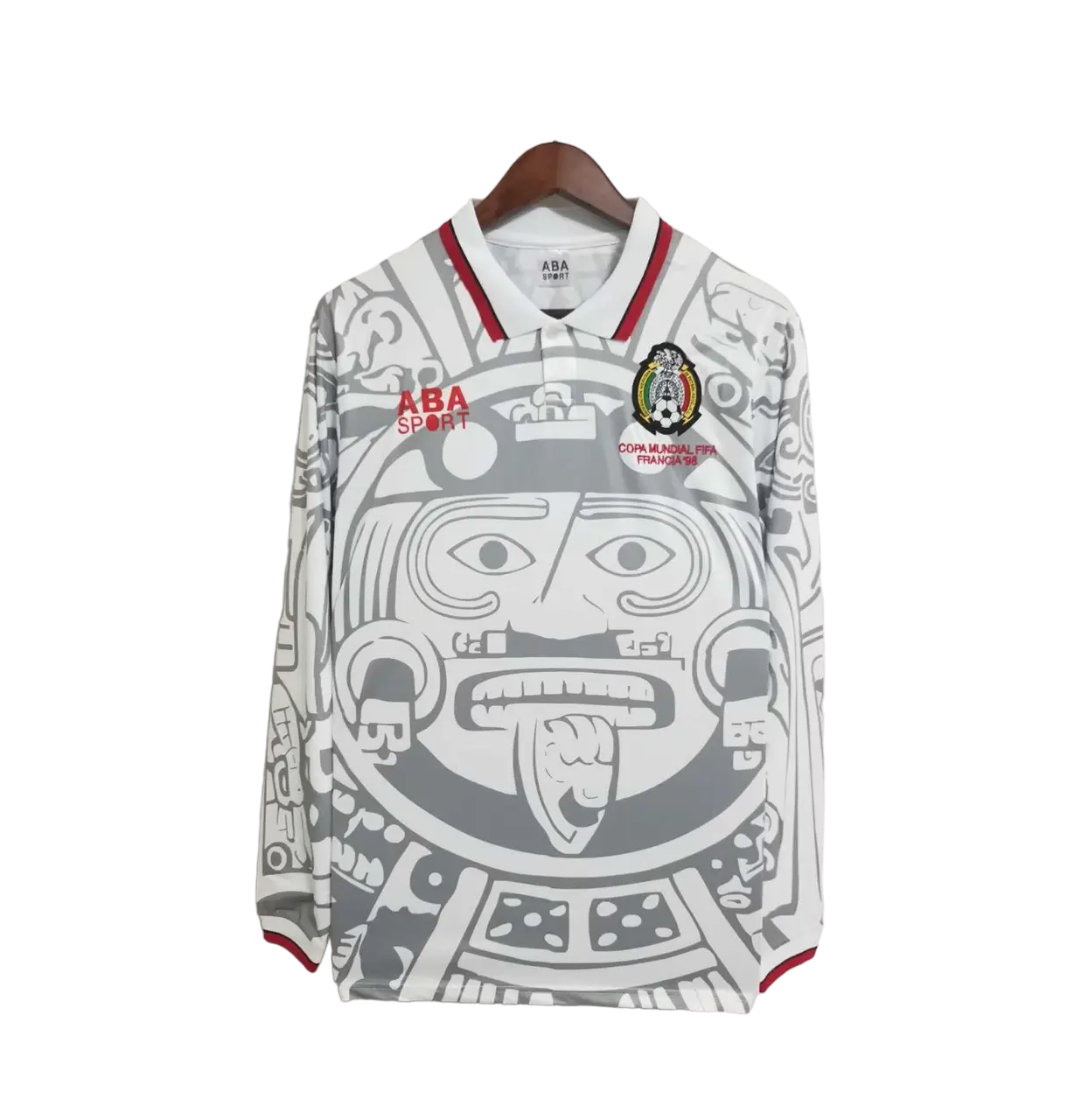 Mexico Retro Long Sleeve 1998 Away Football Jersey