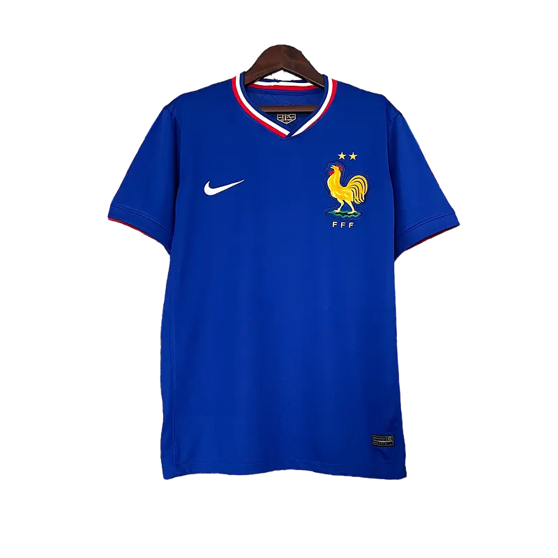 France 2024 Premium Home Football Jersey,  FFF