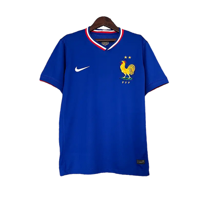 France 2024 Premium Home Football Jersey,  FFF