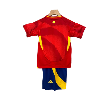 Spain 2024 Kids' Stylish Home Premium Football Jersey - A Trendy Choice for Young Fans SuperJerseysTK