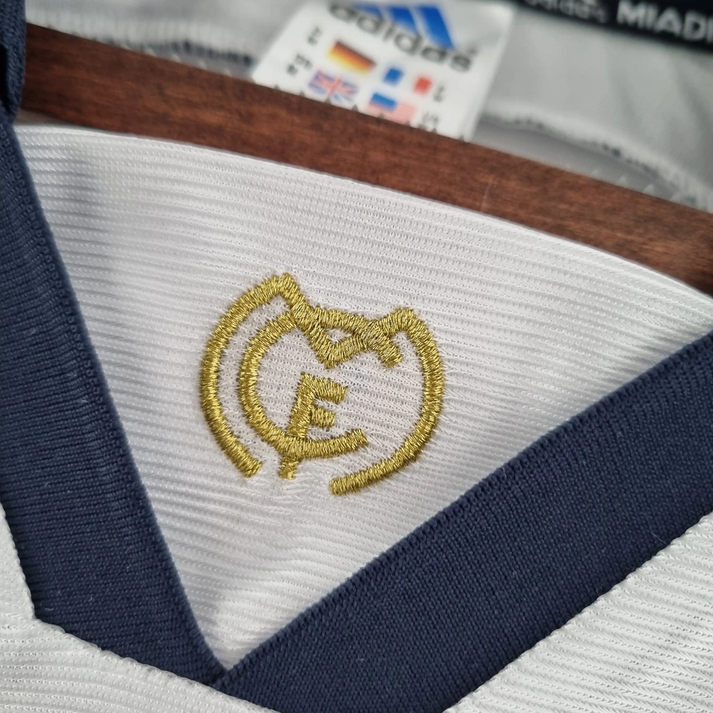 Real Madrid Retro 1998 - 2000 Premium Home Football Jersey SuperjerseysTK