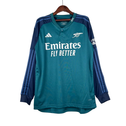 Arsenal 23/24 Long Sleeve Third Away elegant Football Jersey