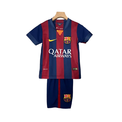 Spain Barcelona 2014/15 Kids' Iconic Home Premium Football Jersey - A Classic for Young Fans