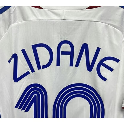 2006 World Cup France Zidane No.10 HomeShort Sleeve Soccer Jersey SuperJerseysTK