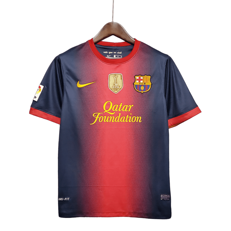 Retro Barcelona 2012 - 2013 Premium Home Football Jersey£¬ unicef