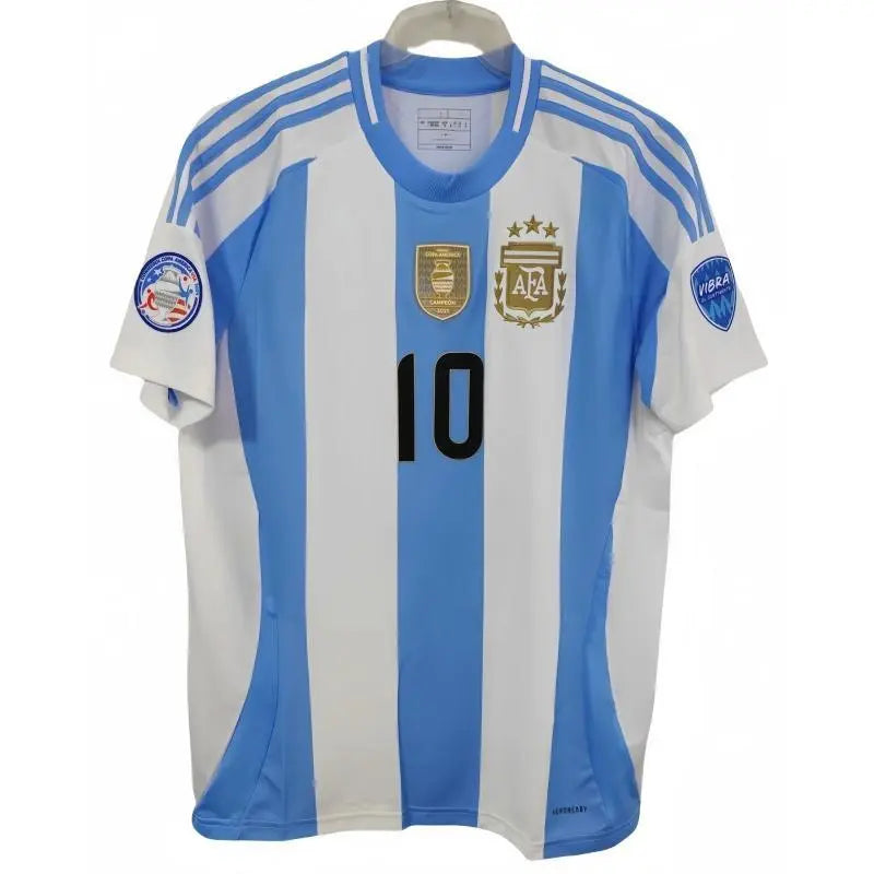 MESSI Argentina 2024 Copa America No.10 home football jersey fan edition SuperJerseysTK