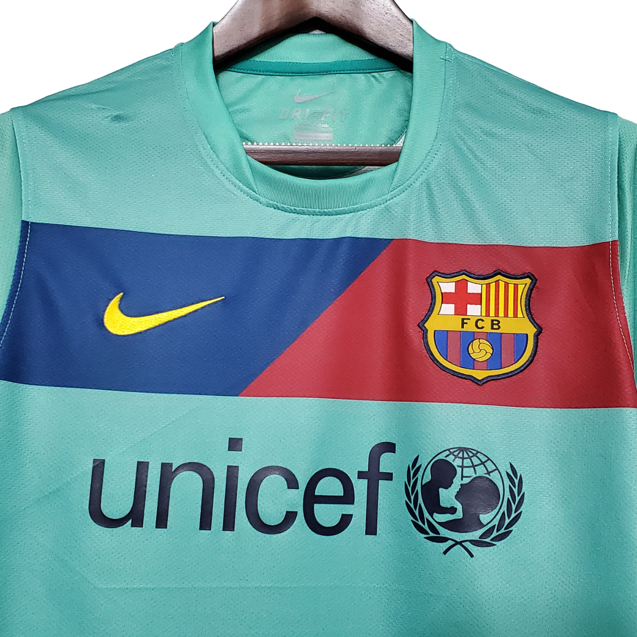 Retro Barcelona 2010 - 2011 Premium Away Football Jersey, unicef SuperjerseysTK