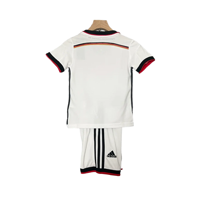 Germany 2014 Kids' Iconic Home Premium Football Jersey - A Classic for Young Fans SuperJerseysTK