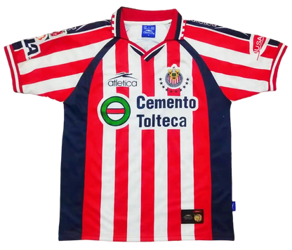 Chivas Retro 1999 - 2000 Premium Home Football Jersey SuperjerseysTK