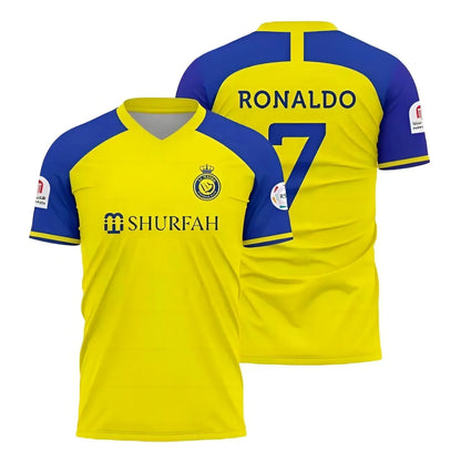 Mens/Kids 2022 Al-NASSR FC Soccer Jersey #7 Fans Jerseys Football Team Shirts SuperJerseysTK