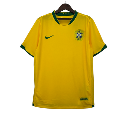 Brazil Retro 2006 Home SuperJerseysTK