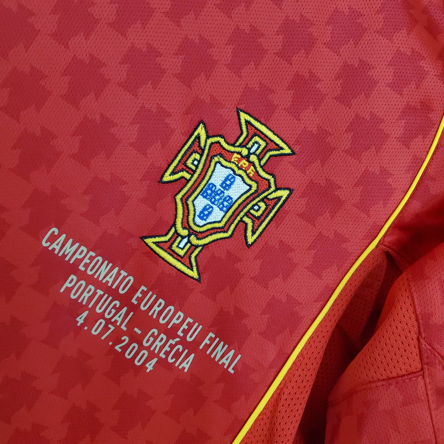 Retro Portugal 2004 Premium Home Football Jersey SuperjerseysTK