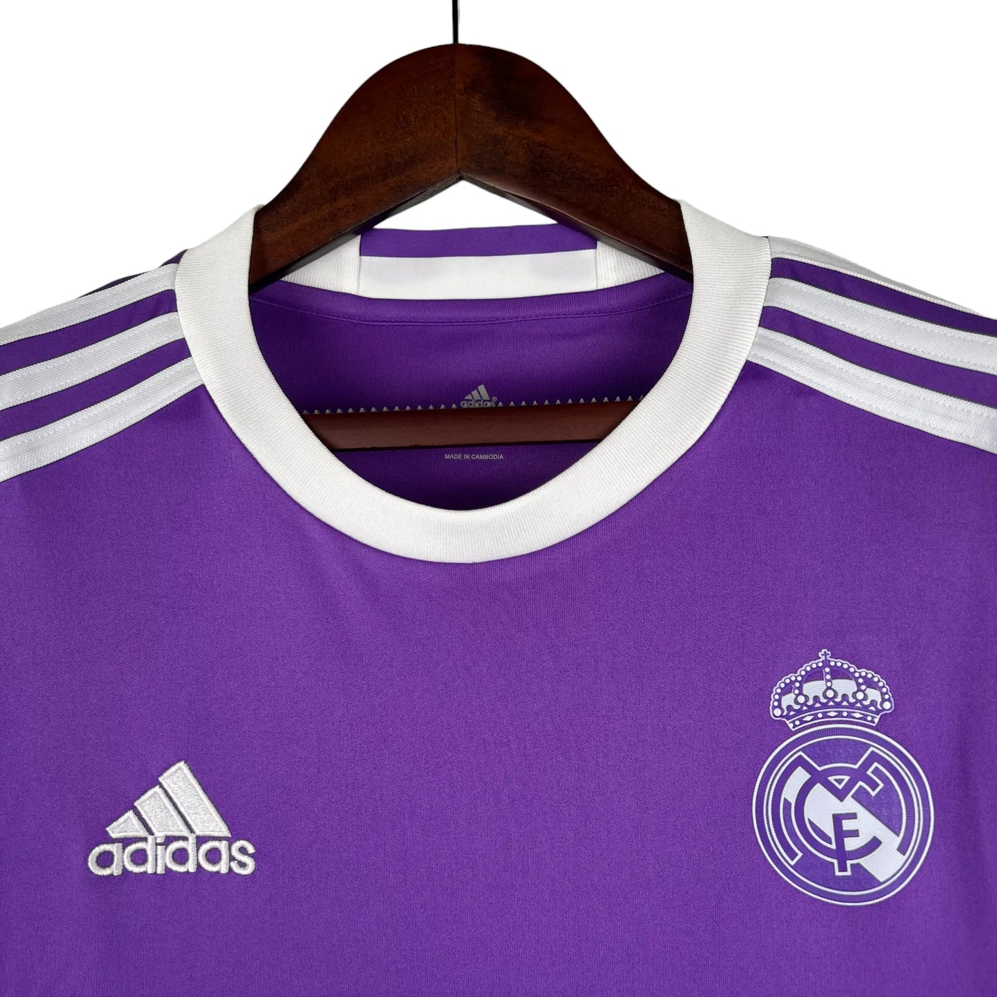 Spain Real Madrid Retro 16/17 Long Sleeve Away Football Jersey SuperJerseysTK