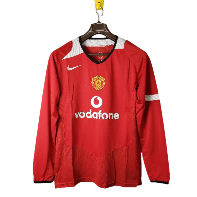 Manchester United 2005 Retro Home stylish Football Jersey SuperJerseysTK